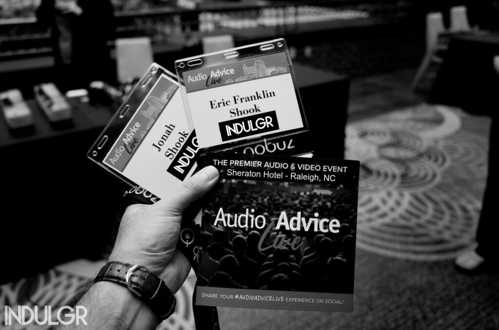 Audio Advice LIVE INDULGR