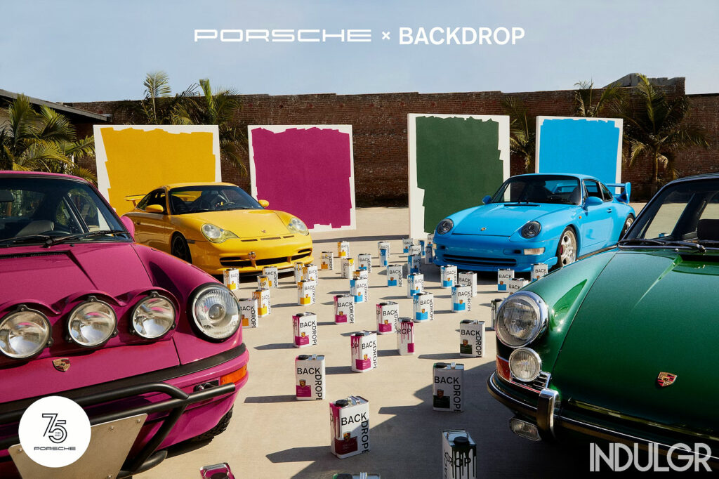 Porsche Backdrop