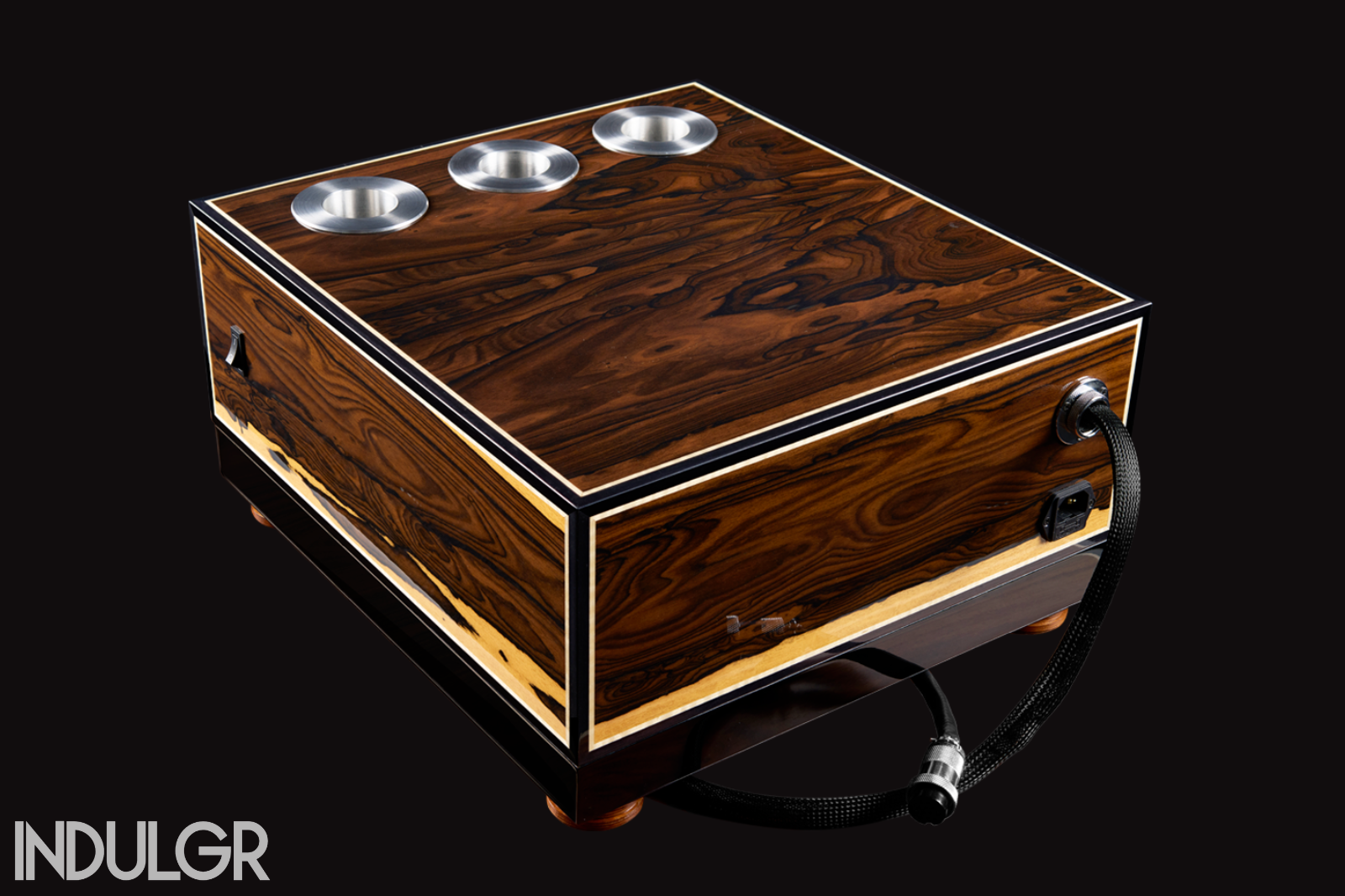 back of Lorenzo Audio Labs 2A3 preamplifier