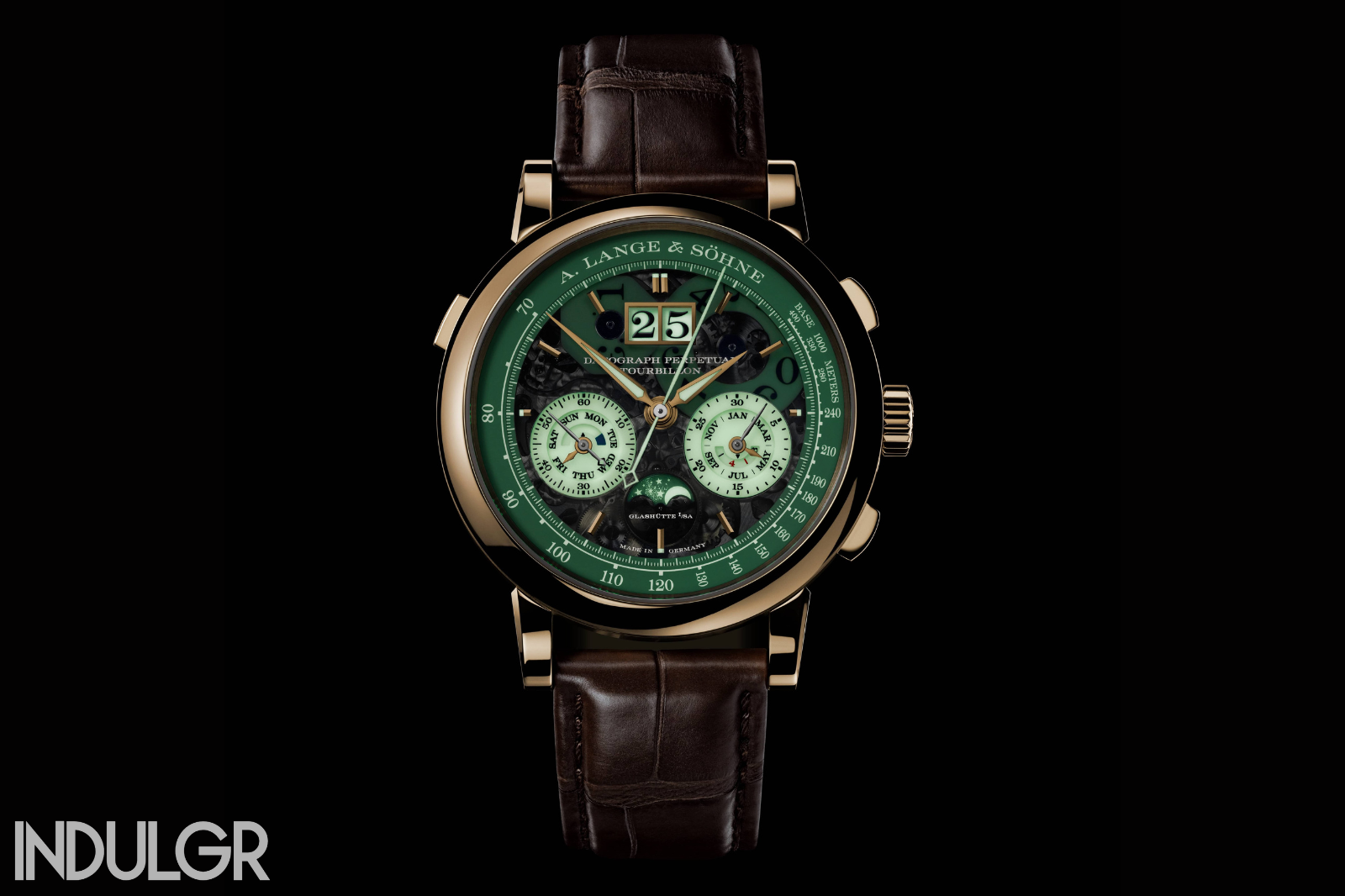 A. Lange & Söhne Datograph Perpetual Tourbillon Honeygold "Lumen"
