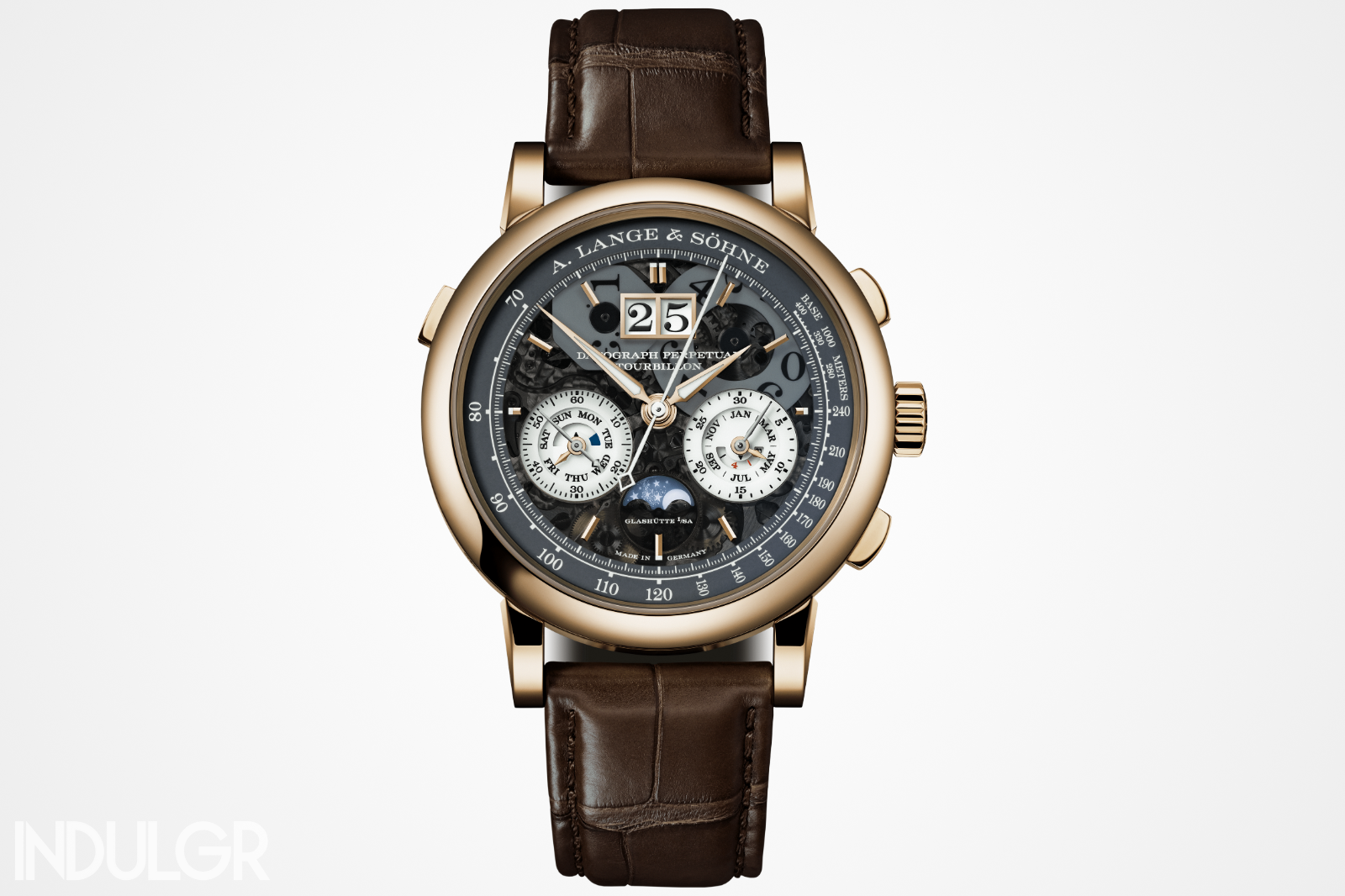 A. Lange & Söhne Datograph Perpetual Tourbillon Honeygold "Lumen"