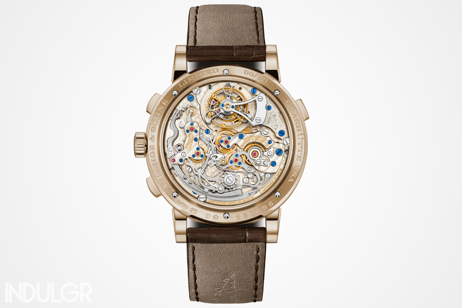 A. Lange & Söhne Datograph Perpetual Tourbillon Honeygold "Lumen"