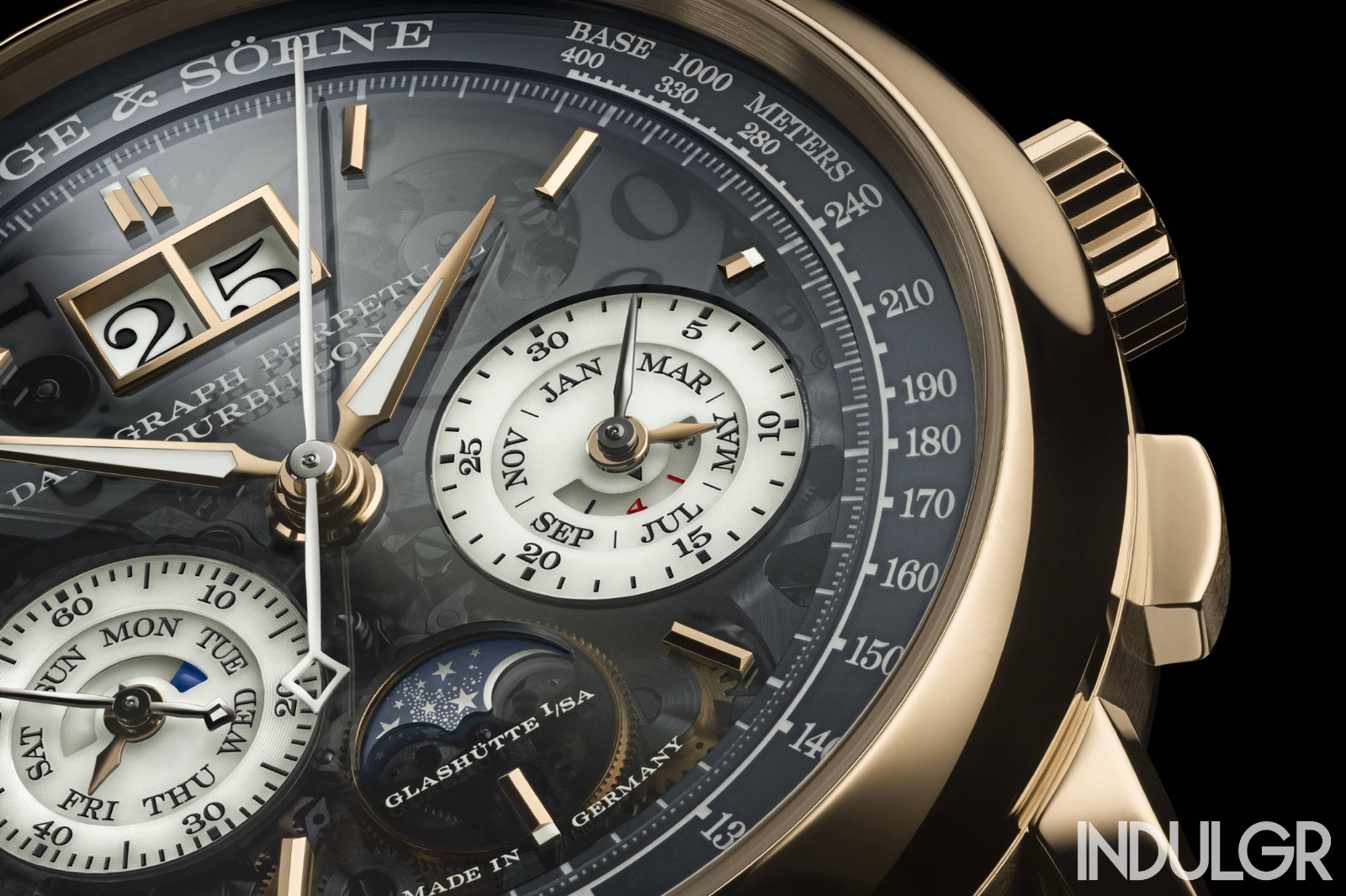 A. Lange & Söhne Datograph Perpetual Tourbillon Honeygold "Lumen"