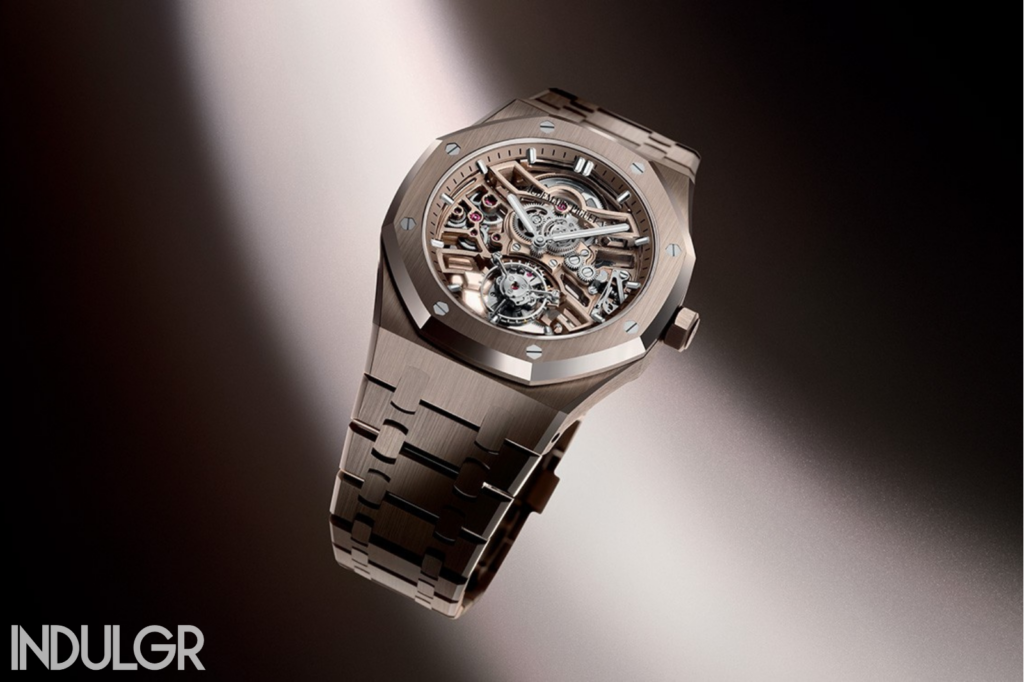 Audemars Piguet Royal Oak Selfwinding Flying Tourbillon Openworked Sand Gold Watch
