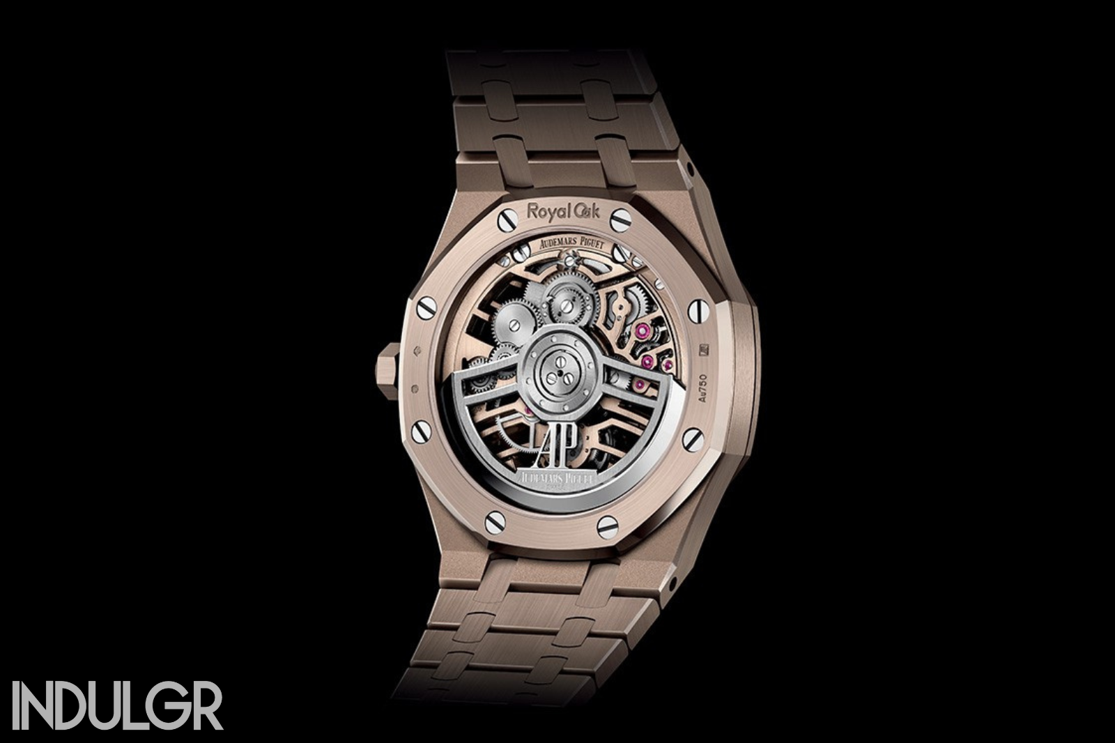 Audemars Piguet Royal Oak Selfwinding Flying Tourbillon Openworked Sand Gold Watch