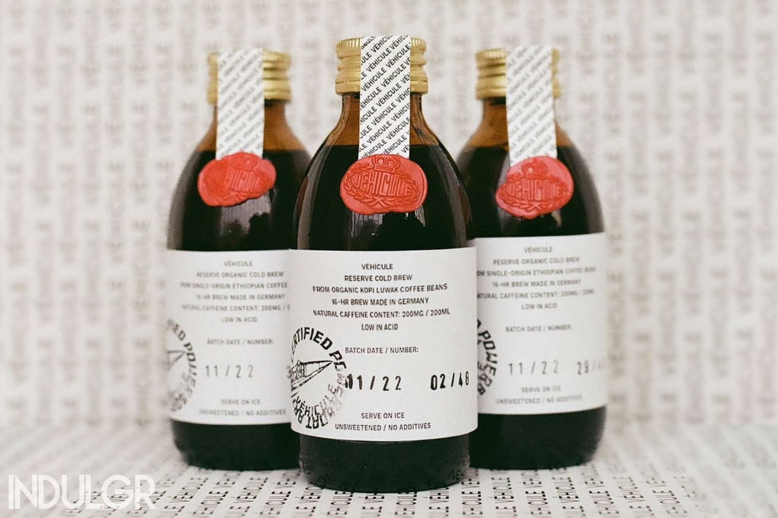 VÉHICULE RESERVE KOPI LUWAK COLD BREW COFFEE